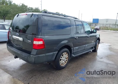 2007 Ford Expedition El Xlt из США, поврежденный, VIN 1FMFK16577LA00305